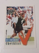 Brett Favre Green Bay Packers 1995 Score Summit Checklist Card #197 - £0.78 GBP