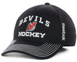 New Jersey Devils NHL Team Logo Contrast Stitch Flexfit Hockey Hat by Re... - £17.26 GBP