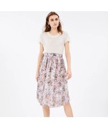 Iro Skirt Women Casual Metallic Clip Dot Printed Knee Length Midi Sz XS ... - €29,94 EUR