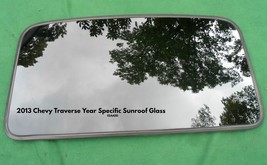 2013 CHEVY TRAVERSE OEM FACTORY YEAR SPECIFIC SUNROOF GLASS PANEL FREE S... - $149.00