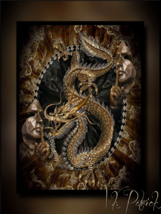 Chinese Dragon Wall Tapestry - £10.31 GBP