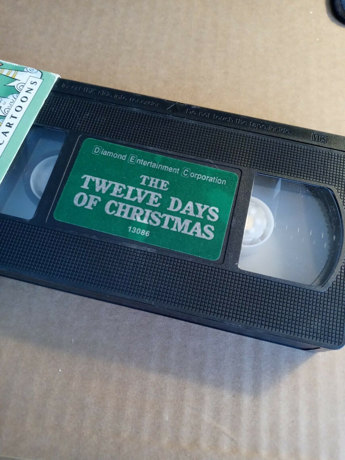 The Twelve Days Of Christmas VHS Used Movie VCR Video Tape Cartoon ...