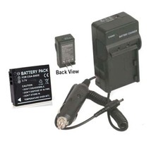 CGAS005E1B Battery + Charger for Panasonic DMC-LX2K DMC-LX2S DMC-FX10A - $20.68