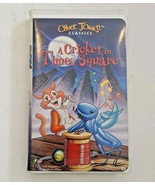 A Cricket In Times Square Animated Family Movie on VHS Original Clamshel... - £10.11 GBP