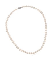 Sterling Silver White A-Grade Freshwater Cultured-Pearl - £142.82 GBP