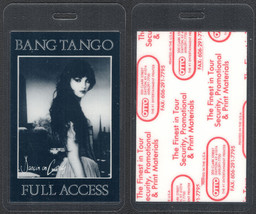 Bang Tango Laminated Full Access Backstage Pass from the 1991 Dancin on ... - £5.42 GBP