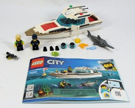 Lego City #60221 Harbor Set Diving Yacht 99.9% Complete! - £15.73 GBP