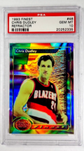 1993 1993-94 Topps Finest Refractor #46 Chris Dudley PSA 10 Gem Mint POP 7 - £1,780.08 GBP