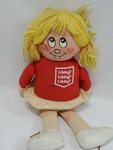 ORIGINAL Vintage 1974 Libby&#39;s Libby Pull String 14&quot; Doll (does not talk) - $24.74