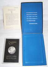 1884-CC Brilliant Uncirculated Morgan Silver DOLLAR-GOV.SERV.ADM.VAULT Hoard+Coa - £590.30 GBP