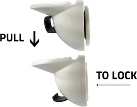 Moen Suction Soap Dish Holder Hook Loofah No Damage to Shower Wall Glass LR2315W - £6.29 GBP