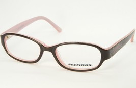 New Skechers Girl&#39;s Sk 1528 Brn Brown Eyeglasses Glasses Frame 46-15-130mm - $27.23