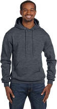 Champion Sweatshirt Hoodie Fleece Eco Moisture Wicking Charcoal Heather Size:2XL - £19.18 GBP