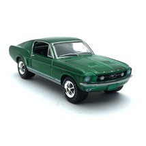 Greenlight Classic 1967 67 Ford Mustang GT Car Green Die Cast 1/64 Scale Loose - £37.14 GBP
