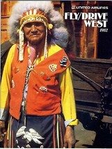 United Airlines Fly Drive West Driving Tours Booklet 1982 - $24.72