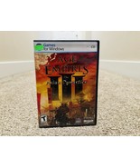 Age of Empires III 3 The Asian Dynasties With Product Key PC CD-ROM Windows - $7.82