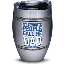 Tervis My Favorite People Call Me Dad 12 oz. Stainless Steel Tumbler W/ Lid New - £12.78 GBP