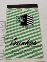 Front Strike Matchbook Cover  The Ivanhoe by the sea  Miami Bch,Fl gmg unstruck - £9.73 GBP