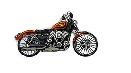 Hot Rods on a Canvas Beautiful Bikers Patch Collection [Hot Red ] [American Auto - £13.14 GBP