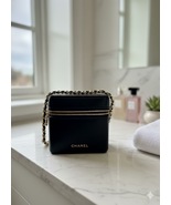 Chanel Black Mini Bag with Gold Chain 21 inch drop - $650.00