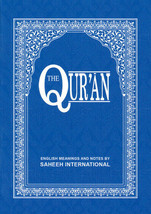 The Quran English Meanings and Notes by Saheeh International Small No Arabic - £9.58 GBP