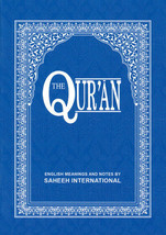 The Quran English Meanings and Notes by Saheeh International Small No Ar... - $12.19