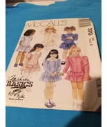 Vtg McCalls 3913 Pattern Toddler Girls Dress (6 Variations)  Ruffles Sz ... - £6.34 GBP