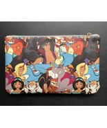 Disney Aladdin Multi Functional Vegan Leather Pouch,Cosmetic Bag - $150.57 MXN
