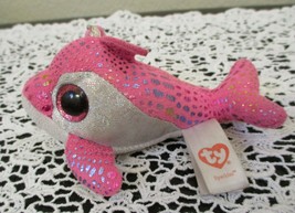 Ty Teenie Boos Sparkles With Clip Pink Sparkle Eyes USED - $5.88