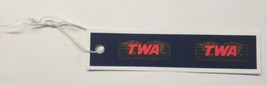 Vintage 4/1997 TWA Trans World Airline Luggage Baggage Tag 1  Pb202/3 - £10.15 GBP