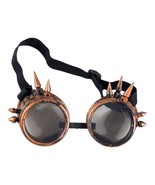 Retro Steam Punk Goggles Spikes Bronze Halloween Costume Cosplay (miss 1... - $23.76