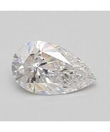 Lab Grown Pear Cut 0.70 Cts IGI Certified CVD Diamond D Color VS2 Clarit... - $266.28 CAD