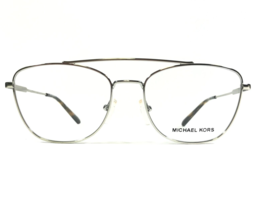 Michael Kors MK 3034 Macao 1153 Eyeglasses Frames Silver Wire Aviators 53-17-140 - $51.24