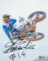 Dylan Ferrandis Supercross Motocross signed autographed 8x10 photo proof Beckett - £86.04 GBP