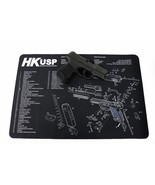 Gun Cleaning Mat for HK USP heckler &amp; koch Breakdown Schematics Parts Di... - $300.79 MXN