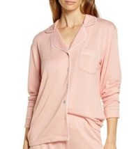 UGG Womens Solid Long Sleeve Pajama Top Only,1-Piece Size Small Color Baby Pink - £30.60 GBP