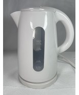 1.7 Liter Plastic Electric Kettle, White - Kitchen Appliances HEATS WATE... - $21.29