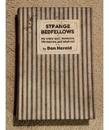 STRANGE BEDFELLOWS-By Don Herold-1930-My crazy quilt memoirs-Good-Rare - €66,73 EUR