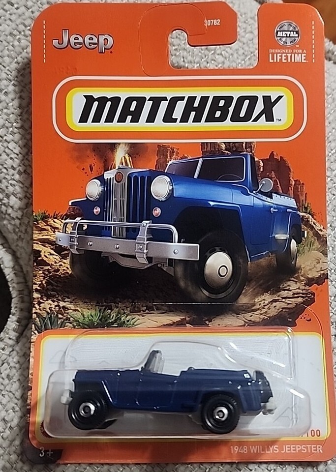 Matchbox 1948 Willys Jeepster Blue - $8.36