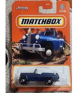 Matchbox 1948 Willys Jeepster Blue - $11.77 CAD