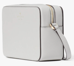 Kate Spade Sienna Platinum Grey Refined Leather Crossbody Bag KC469 NWT $299 FS - £73.94 GBP