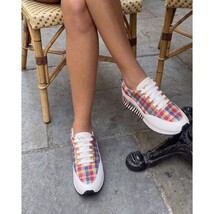 The Valencia White Leather Women Sneaker image 10