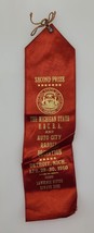 1950 Second Prize Ribbon Michigan Auto City Rabbit Breeds Breeders Assoc... - $9.59