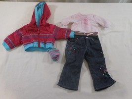 American Girl Doll 2004 Ready For Fun Outfit Retired 2006 Pants Top Socks Jacket - $21.80