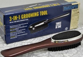 Manscaper 3-in-1 Grooming Tool Brush De- Linter and Shoe Horn In one - £19.97 GBP