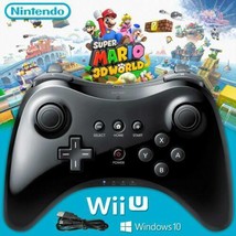 Rechargeable Bluetooth Dual Analog Controller Gamepad For Wii U Pro Cons... - $40.99