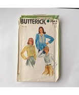 Butterick 3941 Sewing Pattern 1980s Size 14 Bust 36 Vintage Misses Blous... - £6.18 GBP