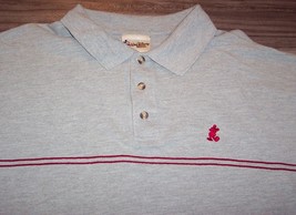 Vintage Walt Disney World Mickey Mouse Polo T-Shirt Mens Xl Gray - £42.83 GBP