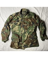 Military Cold Weather Field Coat/Jacket Camouflage 8415-01-099-7832 w/Li... - $38.00