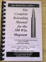 THE COMPLETE RELOADING MANUAL FOR THE .300 WINCHESTER MAGNUM, LOADBOOKS USA - $8.10